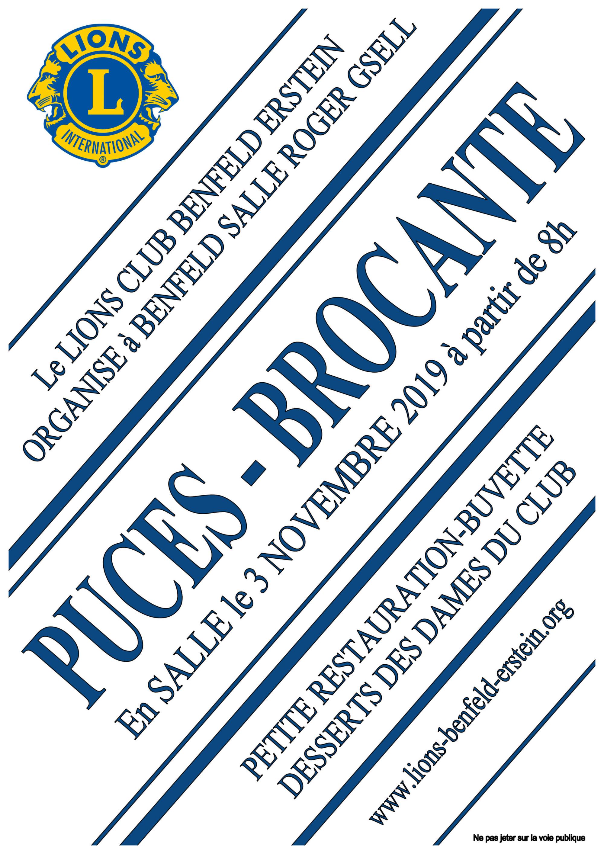 Brocante du Lions Club de Benfeld / Erstein